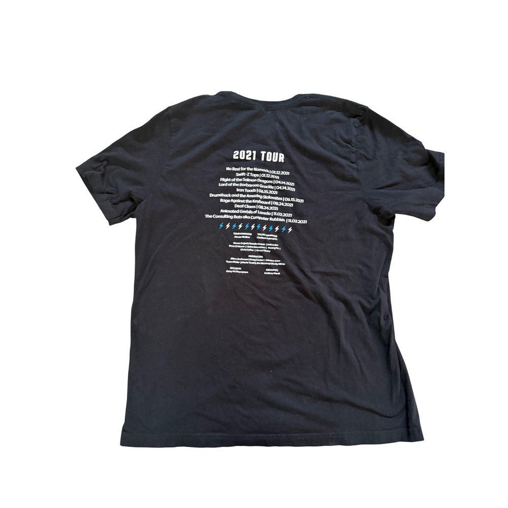 Slalom Austin New Kids On The Block 2021 Tour Graphic T-Shirt XL Black - Picture 4 of 5